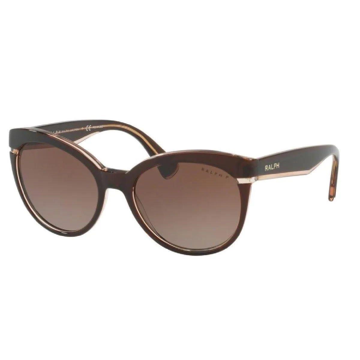Óculos de Sol Feminino Ralph RA5238 1697T555 Marrom