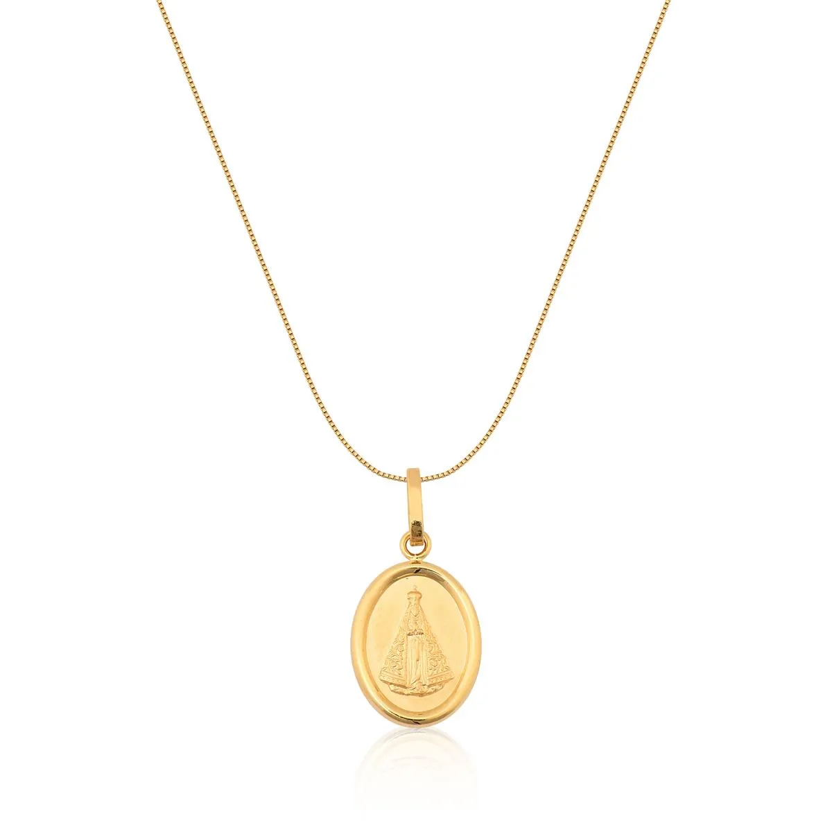 Pingente de Ouro 18k N. S. Aparecida