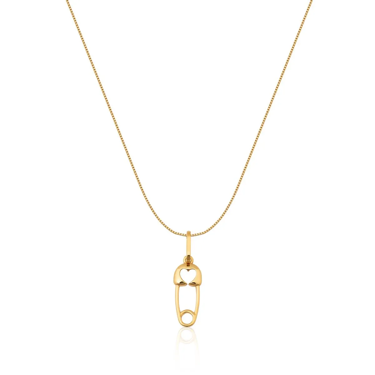 Pingente de Ouro 18k de Alfinete