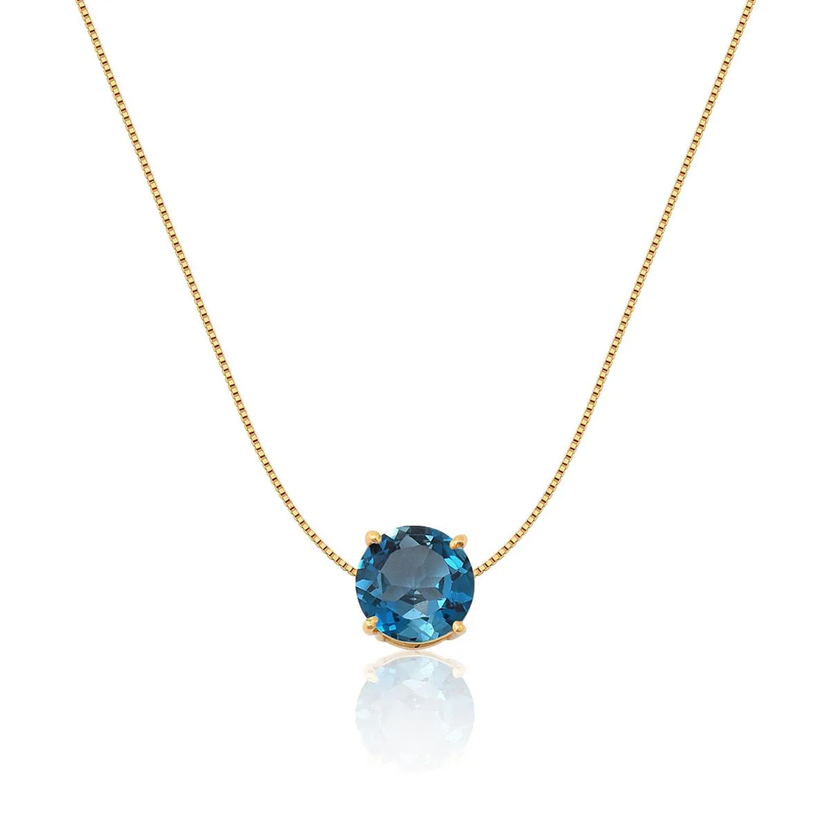 Pingente de Ouro 18k com Topázio London