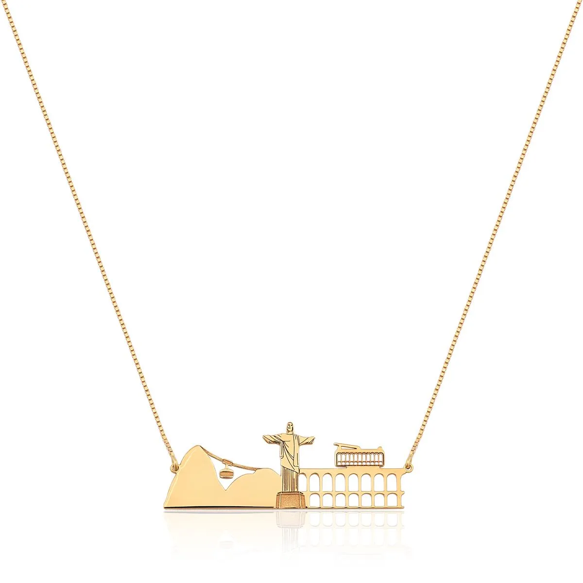 Gargantilha de Ouro 18k do Rio de Janeiro