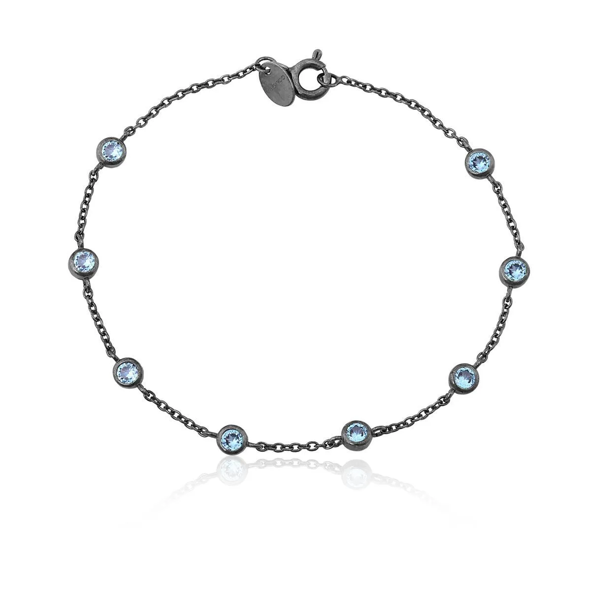 Pulseira de Prata 925 com pedra