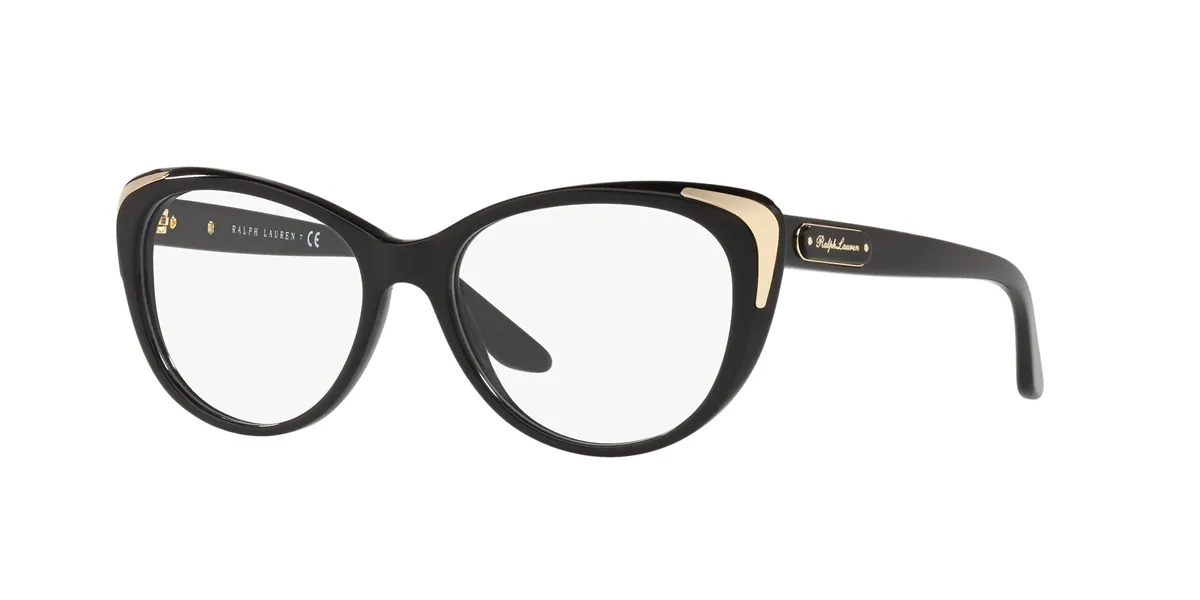 Óculos de Grau Ralph Lauren 0RL6182 5001 54 Acetato Preto