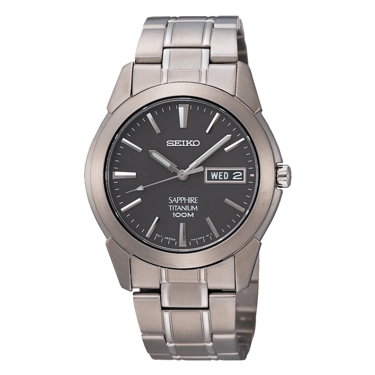 Relógio Seiko Masculino Analógico Titânio e Safira- SGG731B1-P1SX