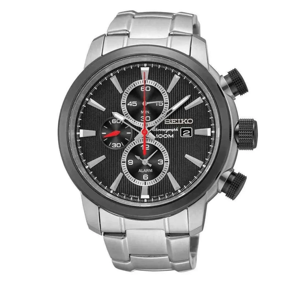 Relógio Seiko Masculino Cronógrafo - SNAF47B1-P1SX