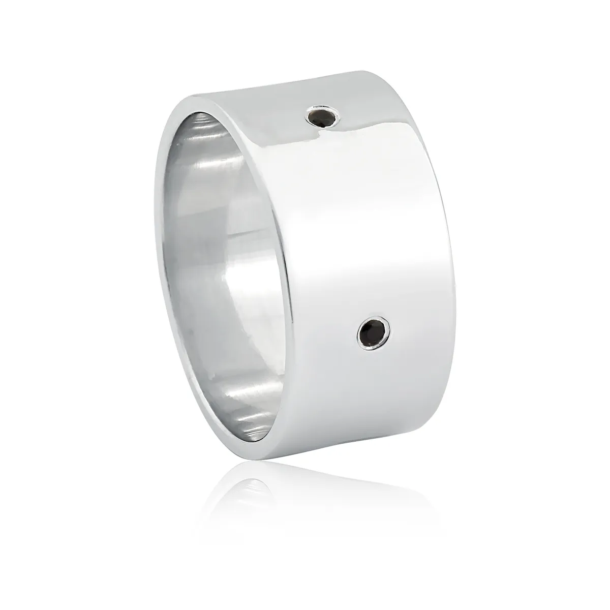 Anel de Prata 925 com Nano Cristal