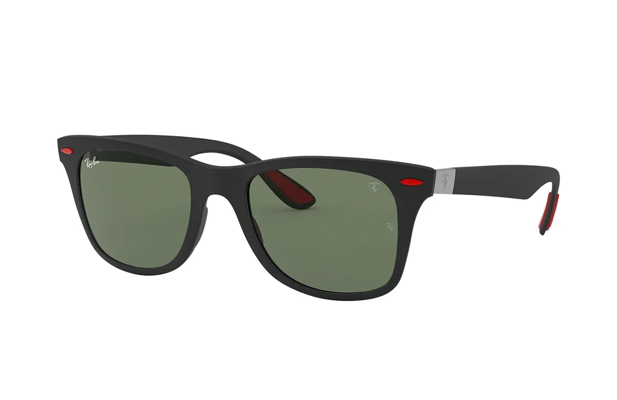 Óculos de Sol Ray-Ban RB4195M F6027152 Scuderia Ferrari Collection Preto