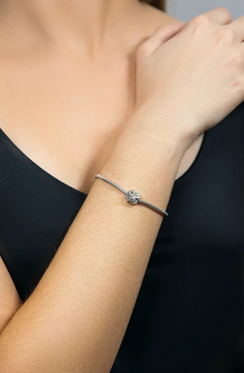 Pingente de Prata 925 de Trevo