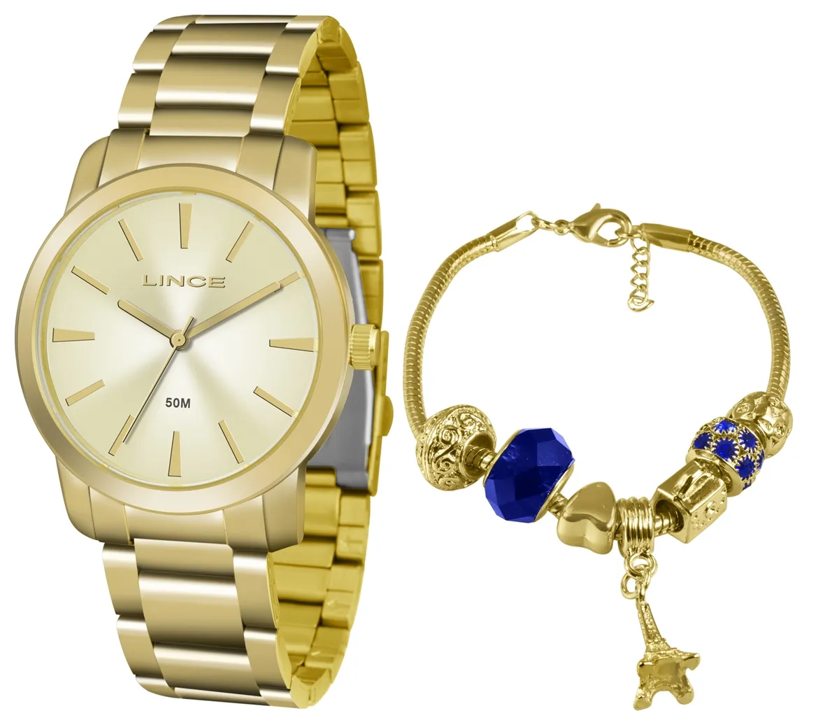 Relógio Lince Feminino LRG4506L KU51C1KX Dourado