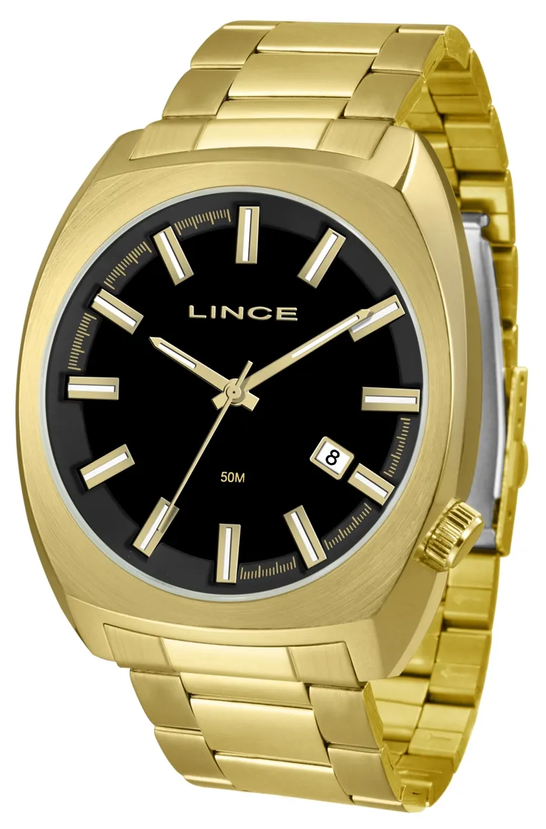 Relógio Lince Masculino MRG4585S P1KX Dourado