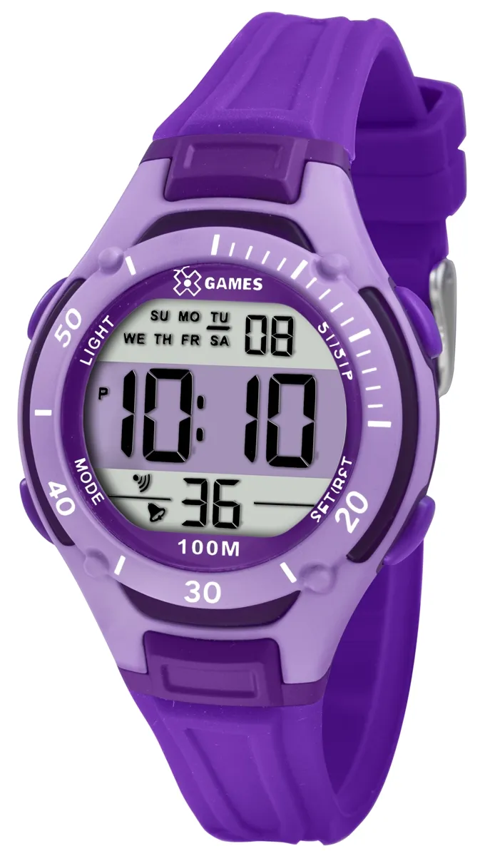 Relógio Pulso X Games Feminino - Quartz Digital - Xkppd014-Bxux