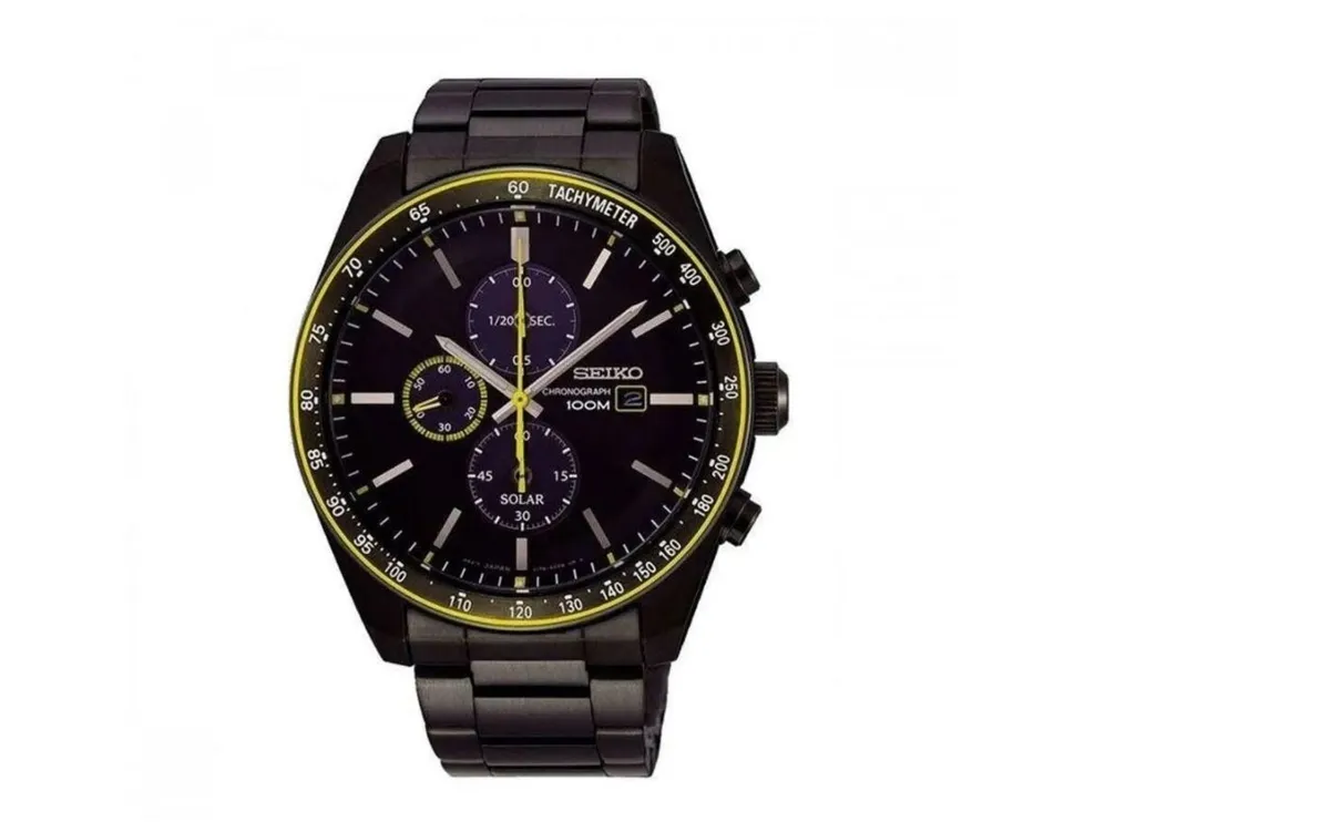RELÓGIO SEIKO MASCULINO SOLAR CRONÓGRAFO-SSC723B1 P1PX