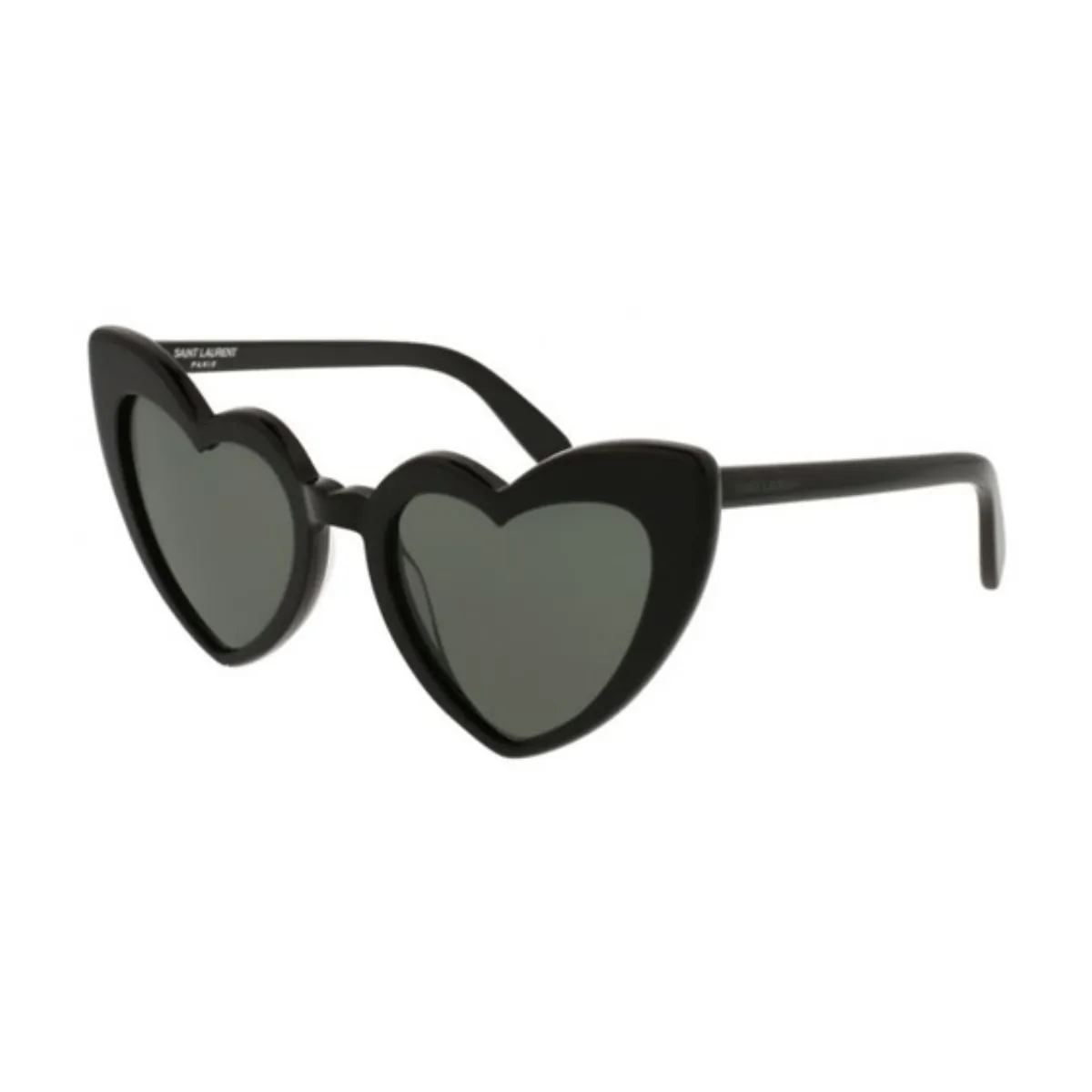 Óculos de Sol Saint Laurent SL 181 LOULOU001 54 Acetato Preto com lentes na cor Fumê