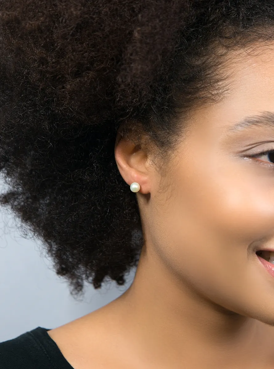 Brinco de Ouro Amarelo 18k com Pérolas