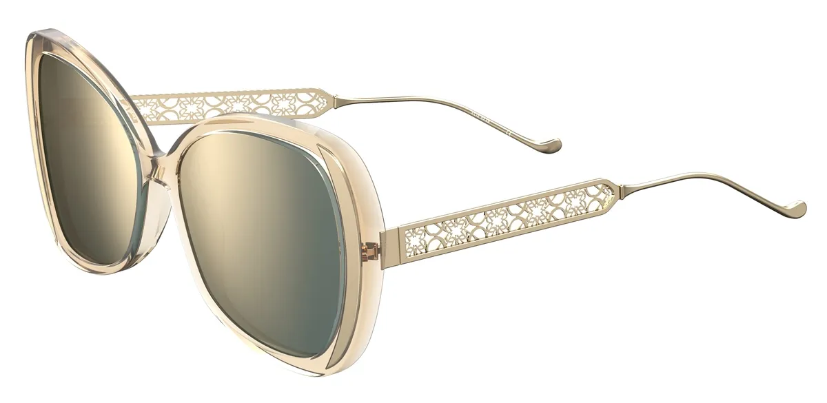 Óculos Sol Elie Saab ES 061/G/S Acetato Champagne