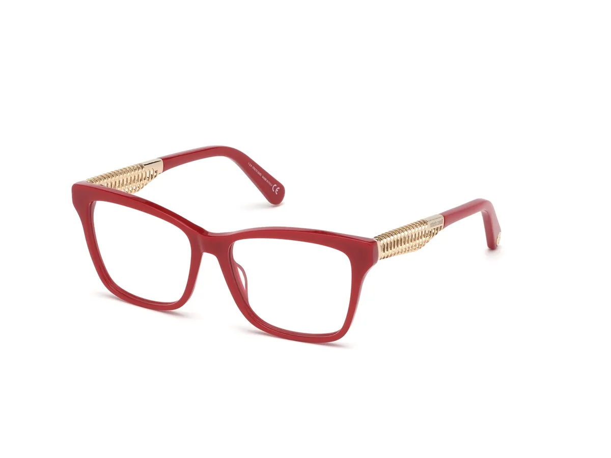 Óculos de Grau Roberto Cavalli RC5089_53066 Acetato Vermelho