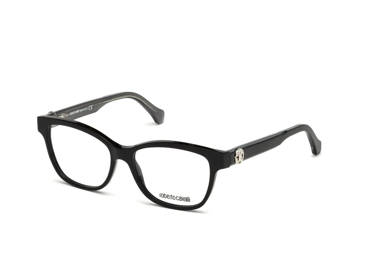 Óculos de Grau Roberto Cavalli RC5050_53A05 Acetato Preto