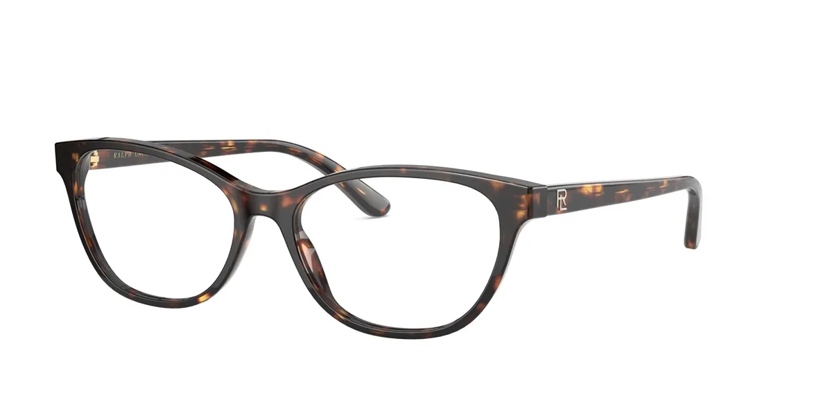 Óculos de Grau Ralph Lauren 0RL6204 5003 55 Acetato Marrom Mesclado