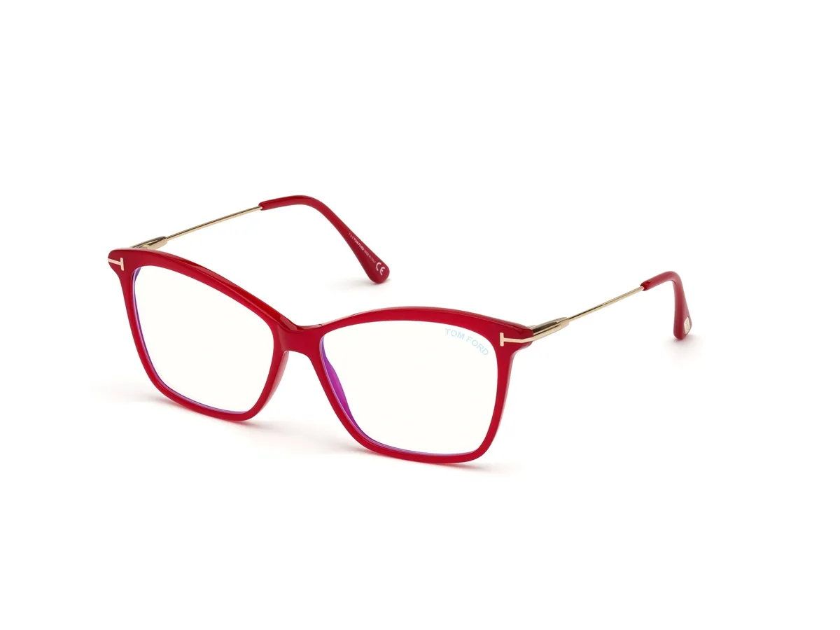 ÓCULOS DE GRAU TOM FORD VERMELHO PÚRPURA-FT5687-B_56075