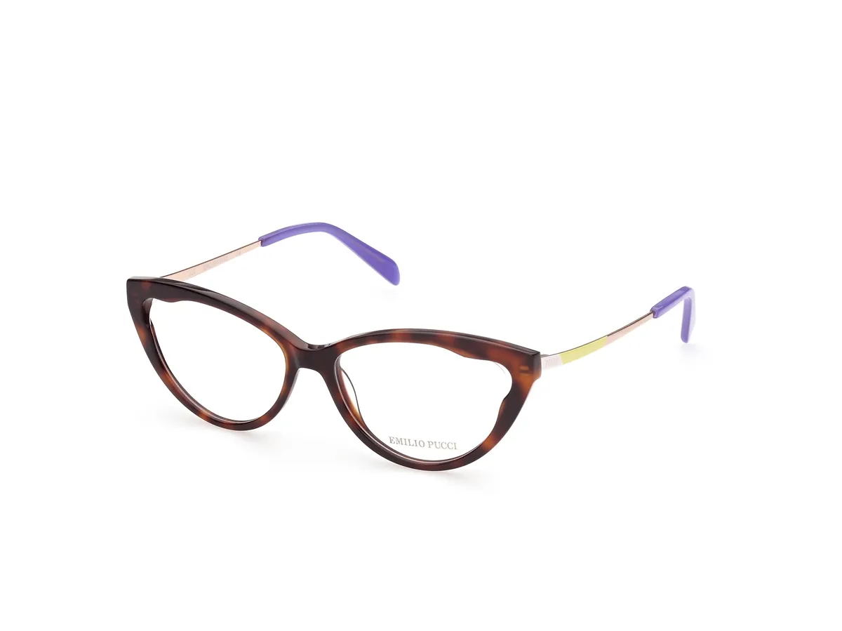 ARMAÇÃO EMILIO PUCCI ACETATO MARROM MESCLADO - EP5149_54052