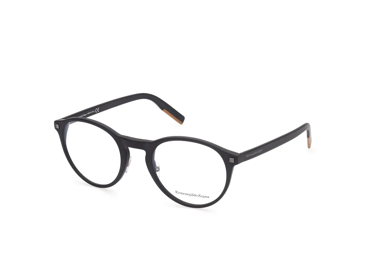 ARMAÇÃO ERMENEGILDO ZEGNA ACETATO PRETO - EZ5193_52001