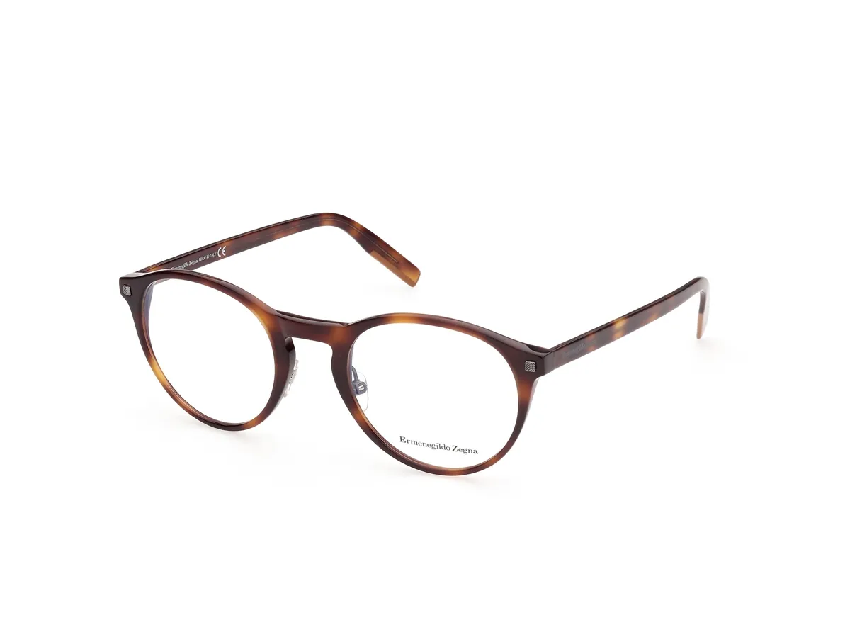 ARMAÇÃO ERMENEGILDO ZEGNA ACETATO MARROM MESCLADO - EZ5193_52052
