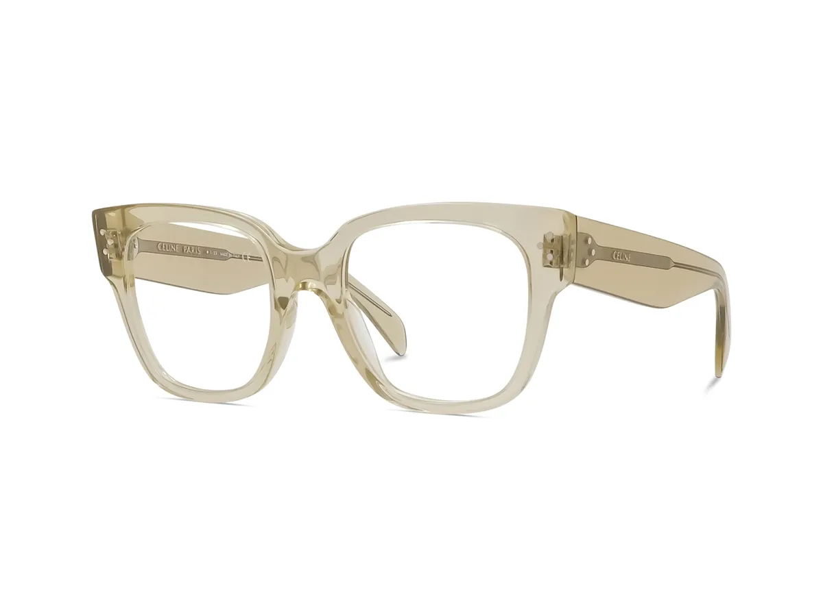 ARMAÇÃO CELINE ACETATO BEGE - CL50066I_53093