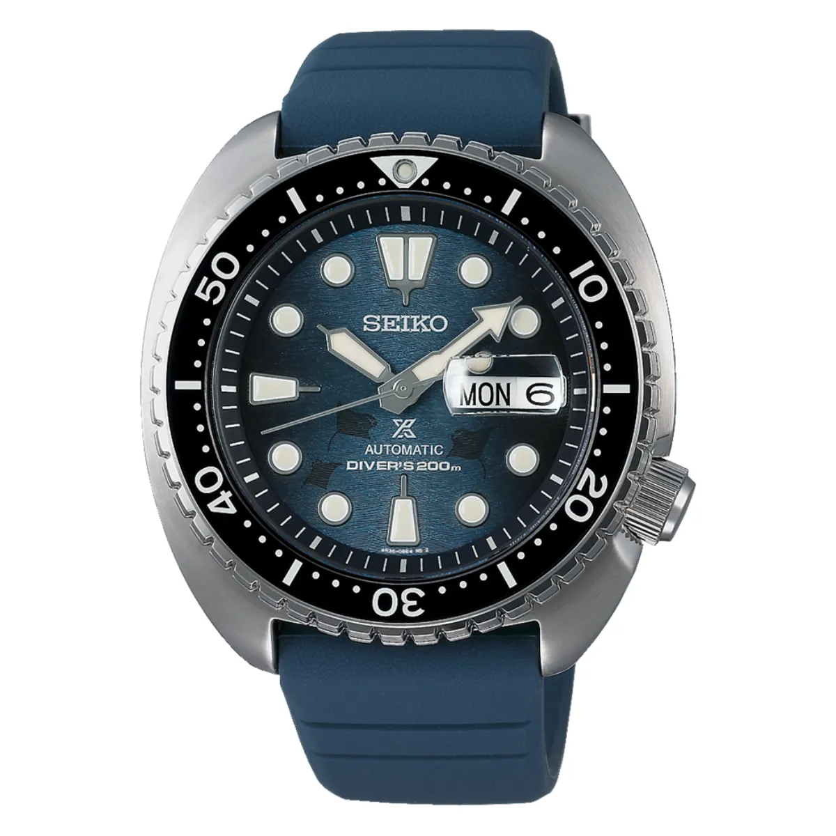 Relógio Seiko Prospex Turtle Edição Especial Save The Ocean - SRPF77B1 D1DX