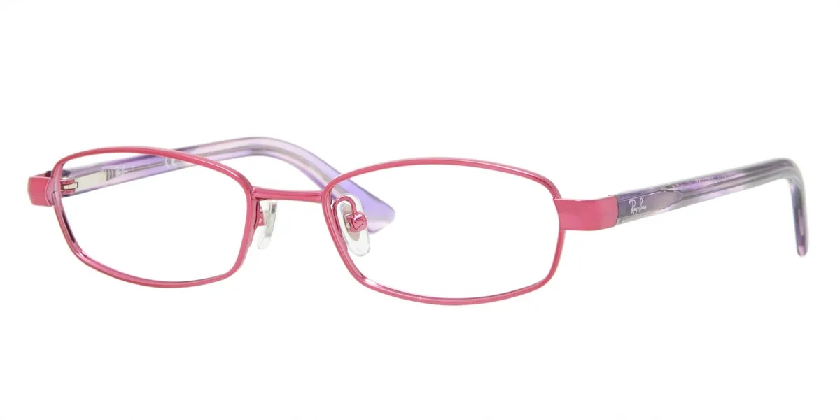 Óculos de Grau Infantil Ray-Ban Junior 0RY1024 4007 44 Metal Rosa