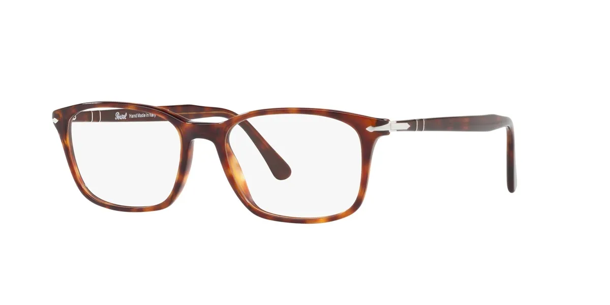 Óculos de Grau Persol 0PO3189V 24 55 Acetato Marrom Mesclado