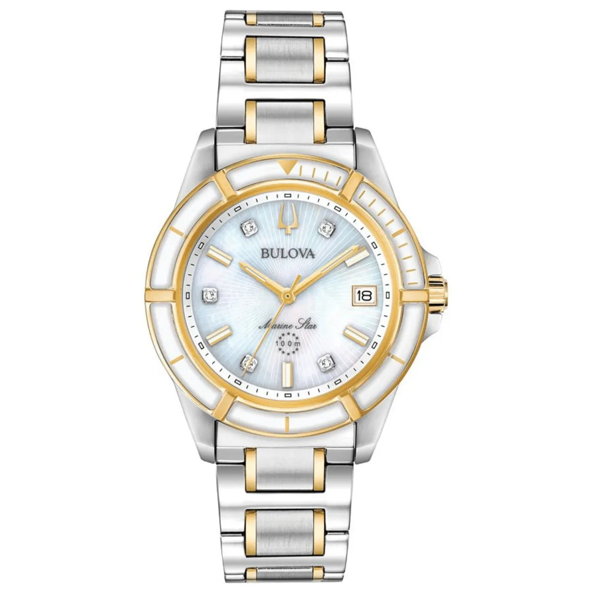 Relógio Bulova marine star feminino - 98P186N