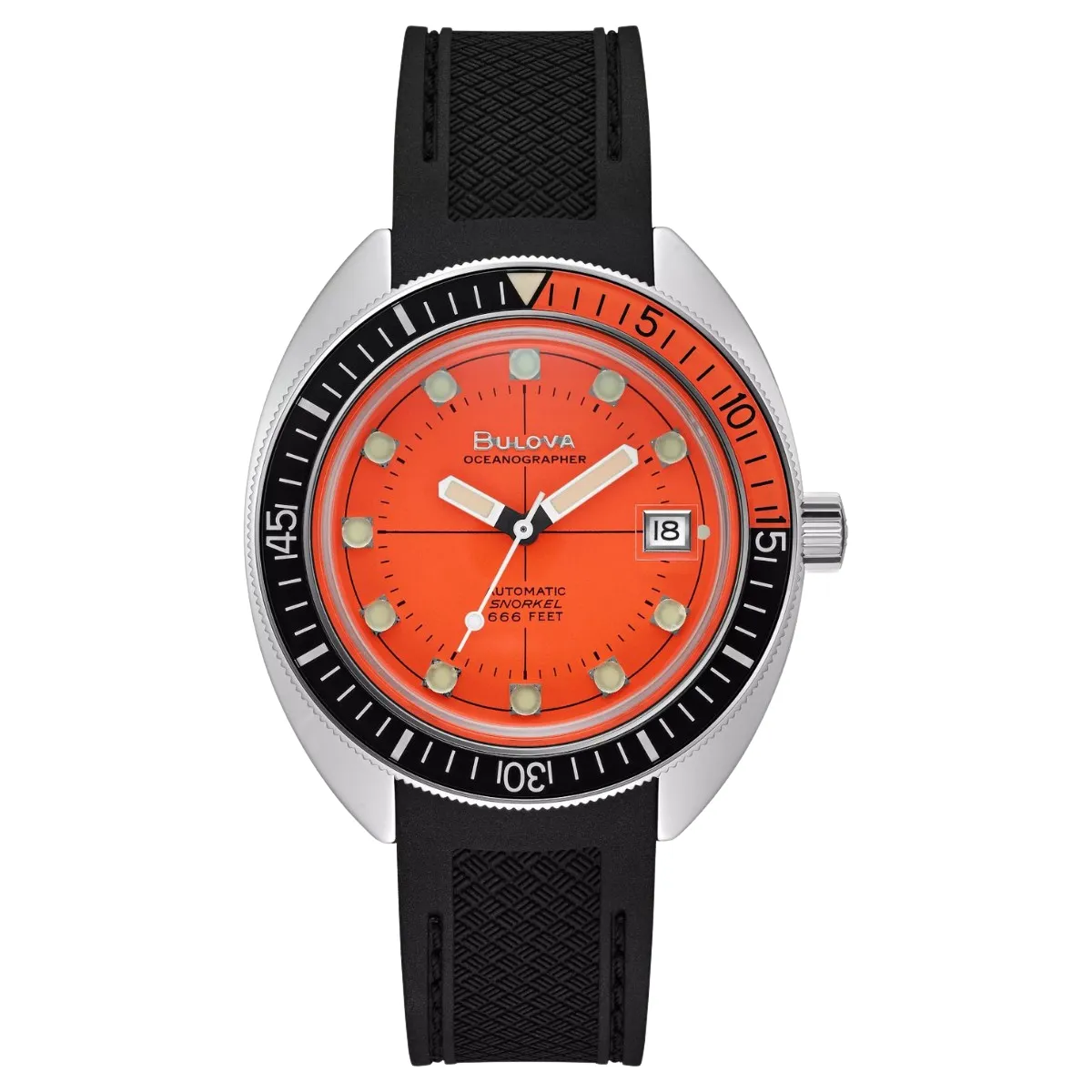 Relógio Bulova Archive Series Oceanographer Devil Diver Automático - 96B350N
