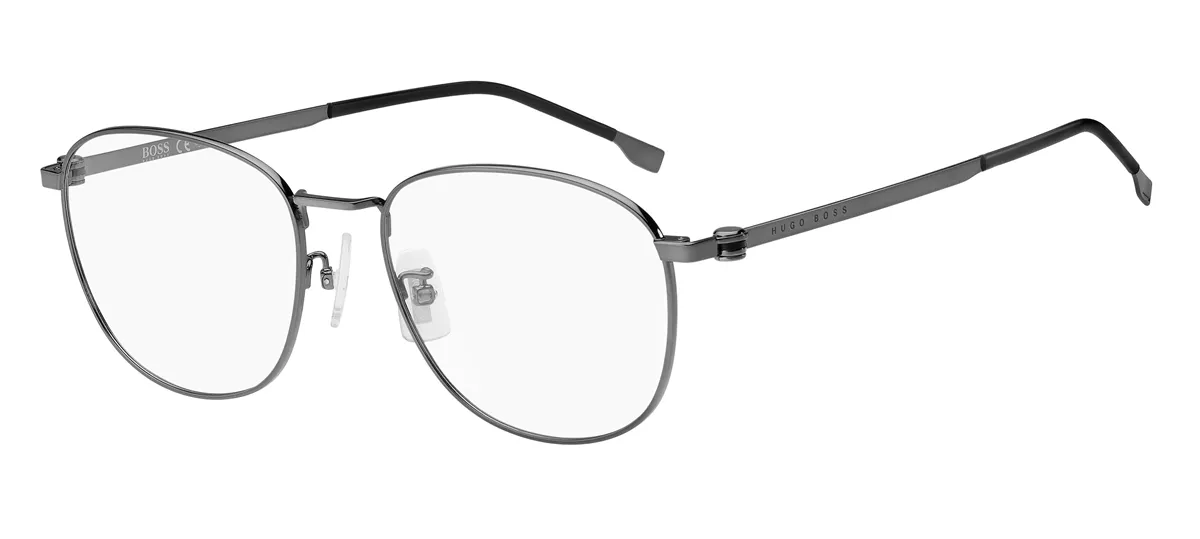 Óculos de Grau Hugo BOSS 1361/F KJ1 5418 R Metal Cinza