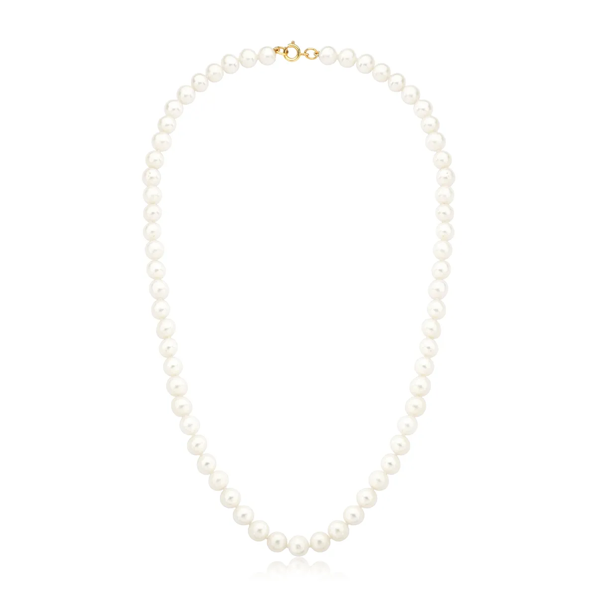 Colar de Pérola ouro 18k pérolas cultivadas (50cm)