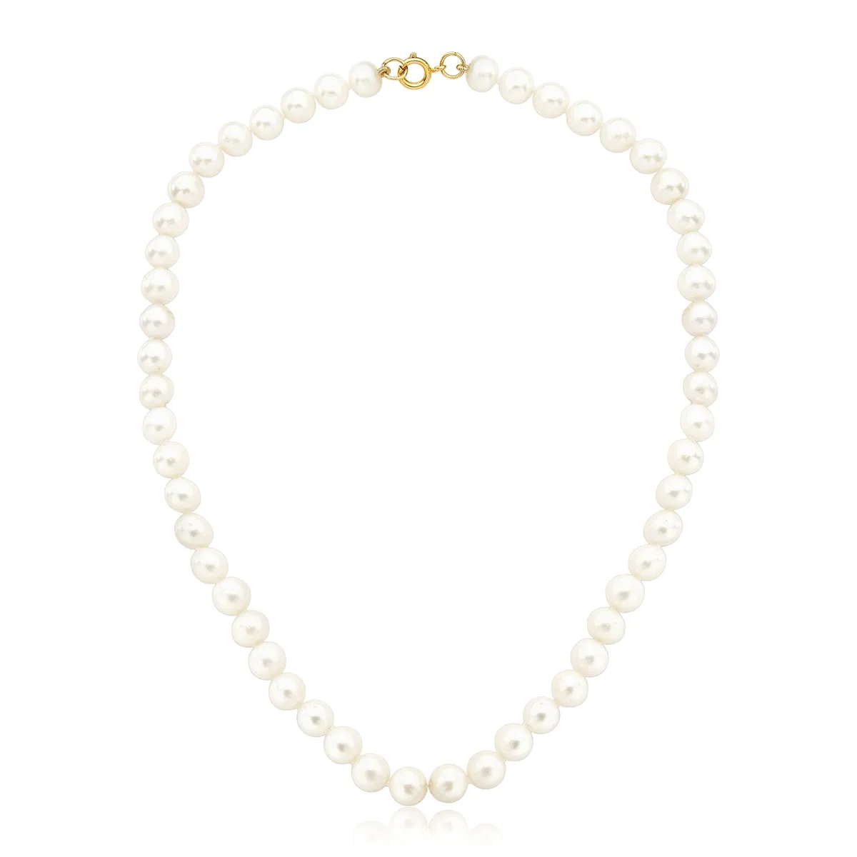 Colar de Pérola Ouro 18k pérolas cultivadas (40cm)