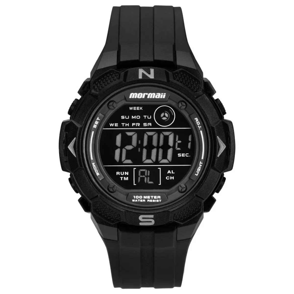 Relógio Mormaii Wave Digital Masculino - MO2908B/8P