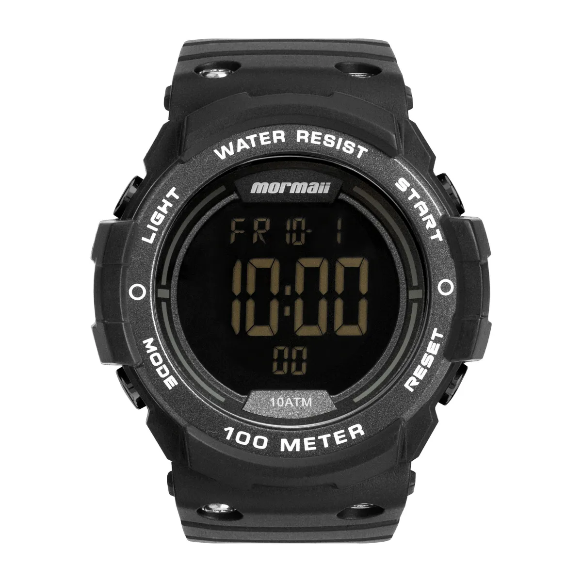 Relógio Mormaii Wave Digital Masculino - MO3501B/8P