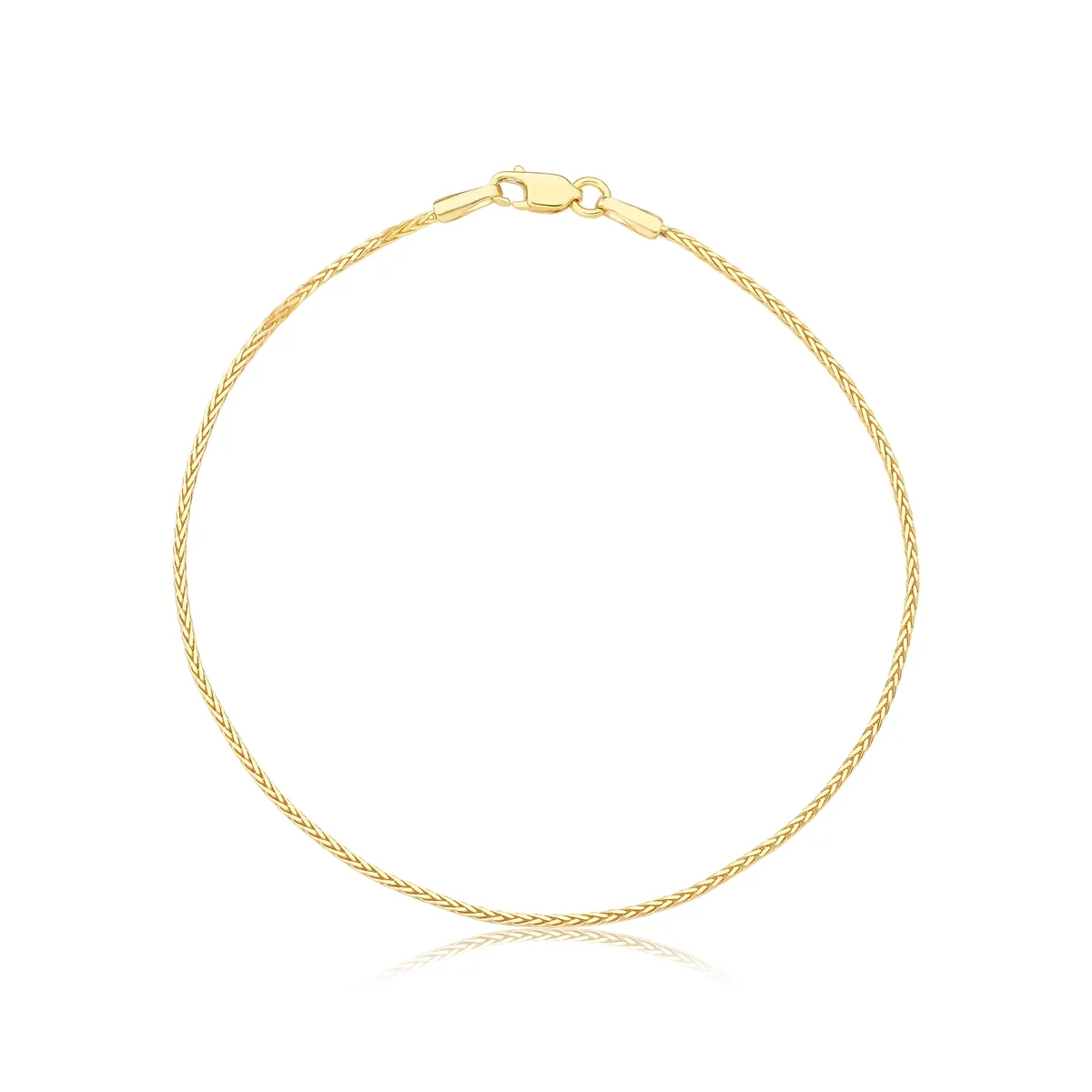 Pulseira de Ouro 18k malha Volpe-18cm