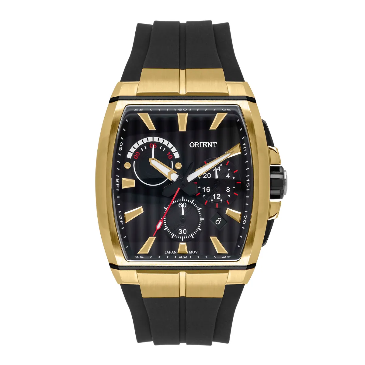 Relógio Orient Unique Cronógrafo Masculino Dourado/Preto GGSPC001 P1PX