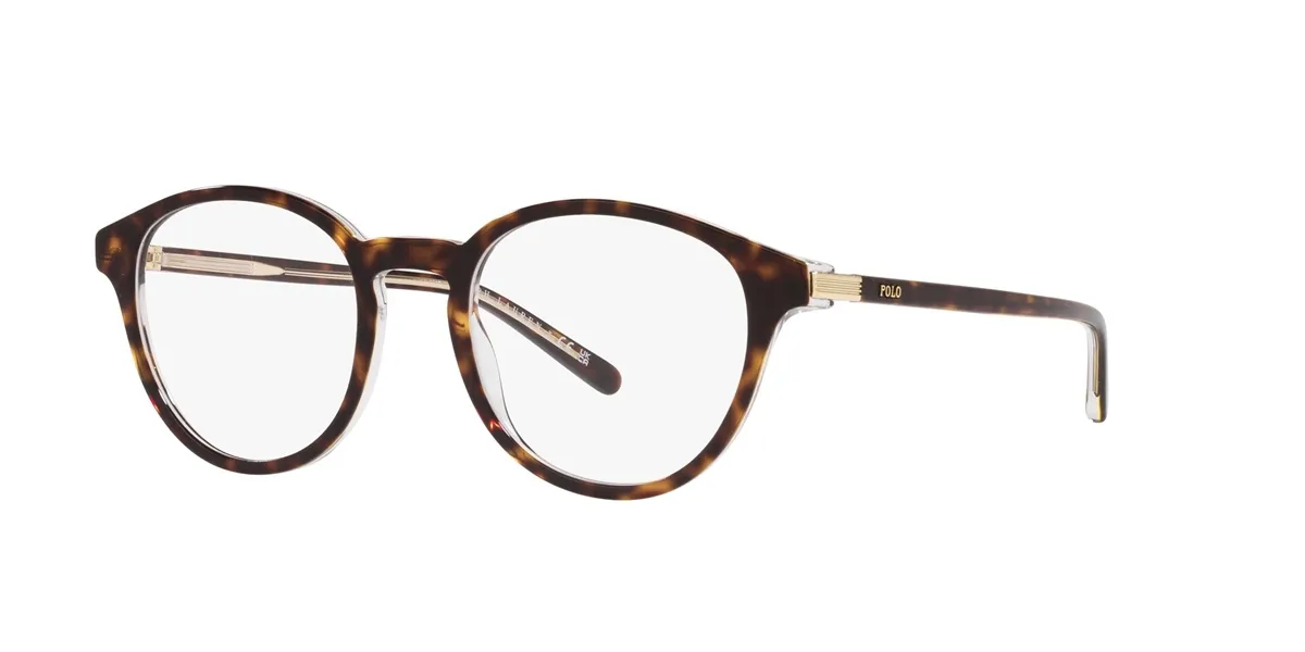 Óculos de Grau Polo Ralph Lauren 0PH2252 6027 50 Acetato Havana