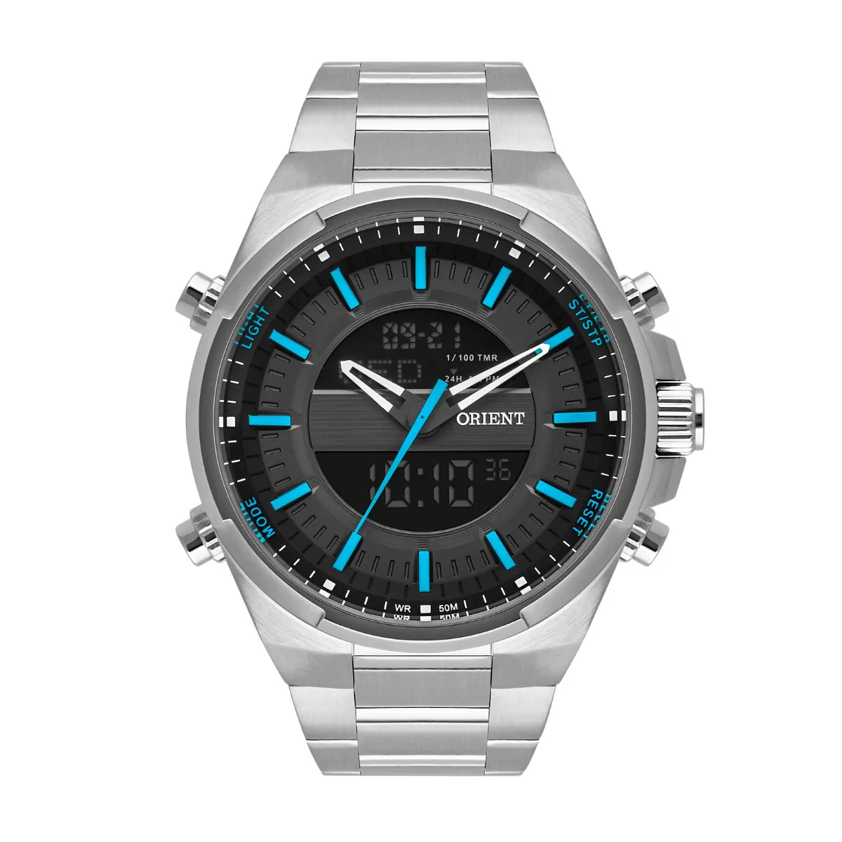 Relógio Orient Neo Sports Cronógrafo Anadigi - MBSSA052 GASX