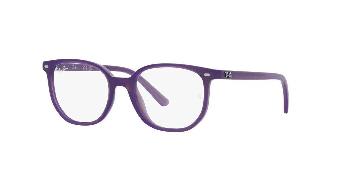 Óculos de Grau Infantil Ray-Ban Elliot Kids Junior 0RY9097V 3935 46 Acetato Violeta
