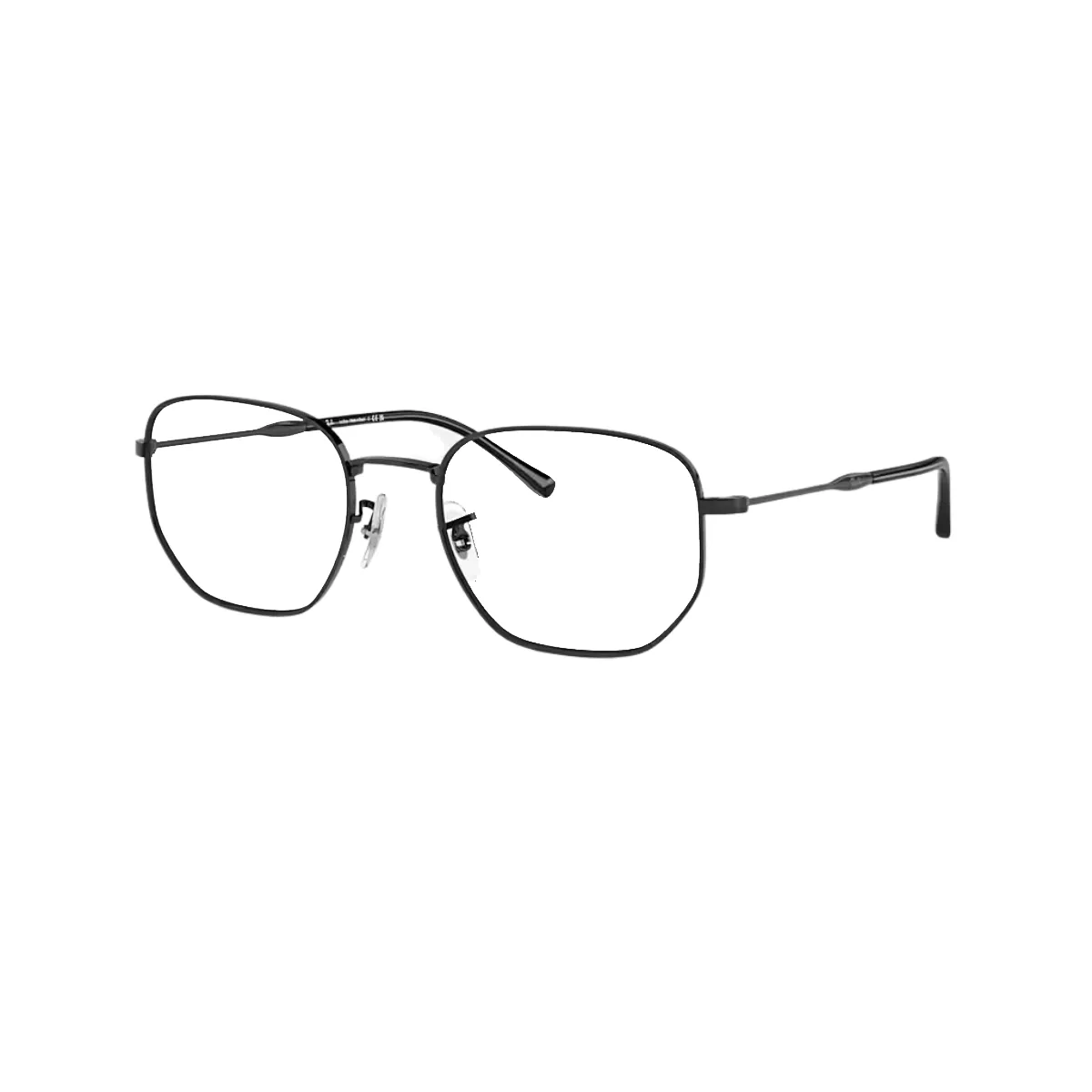 Óculos de Grau Ray-Ban 0RX6496L 2509 53 Metal Preto