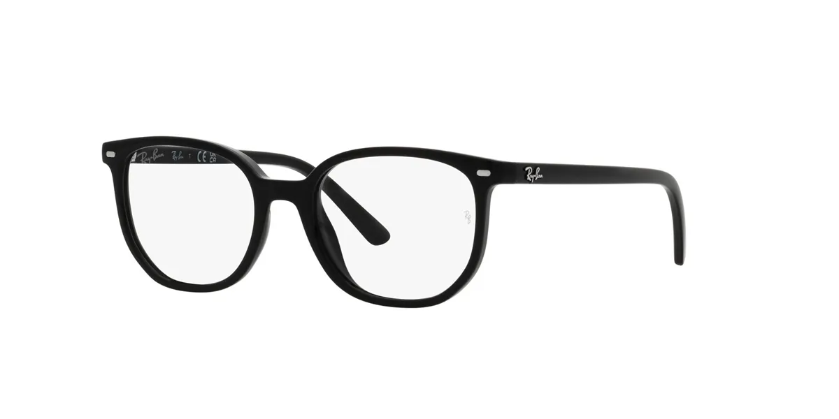Óculos de Grau Infantil Ray-Ban Elliot Kids Junior 0RY9097V 3542 44 Acetato Preto