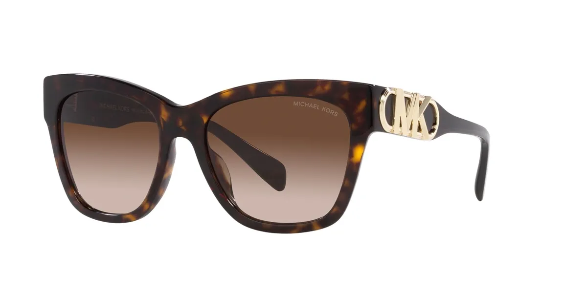 Óculos de Sol Michael Kors 0MK2182U 30061355 Acetato Marrom Mesclado  com lentes na cor Marrom Degradê