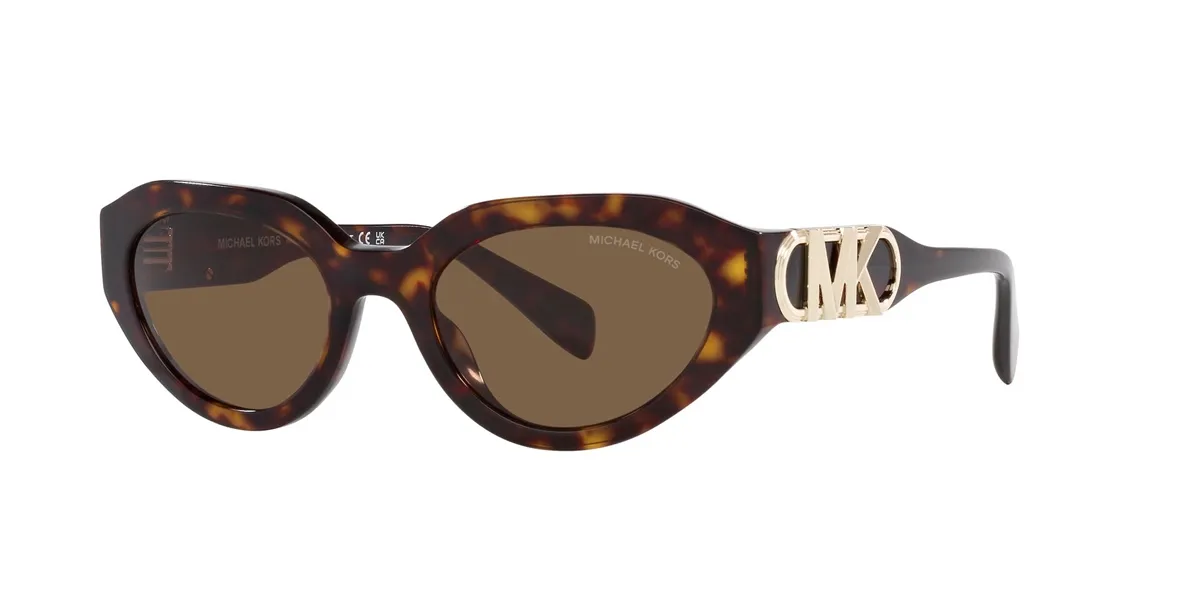 Óculos de Sol Michael Kors 0MK2192 32887353 Acetato Marrom Mesclado com lentes na cor Marrom