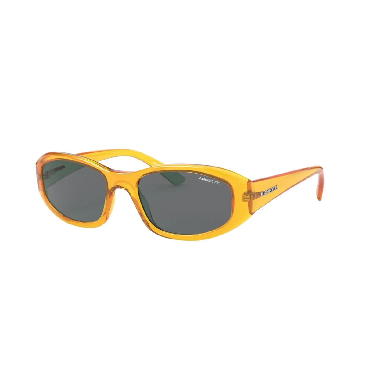 Óculos de Sol Arnette 0AN4266 26558754 Acetato Amarelo com lentes na cor Cinza