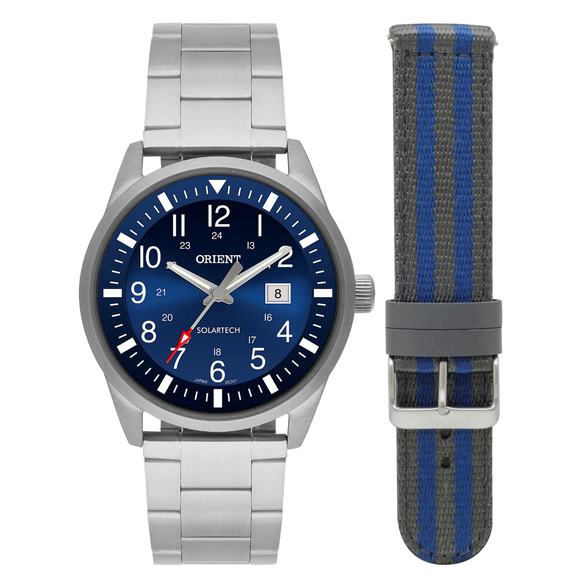 Relógio Orient SolarTech Masculino - MBSS1452 D2SX