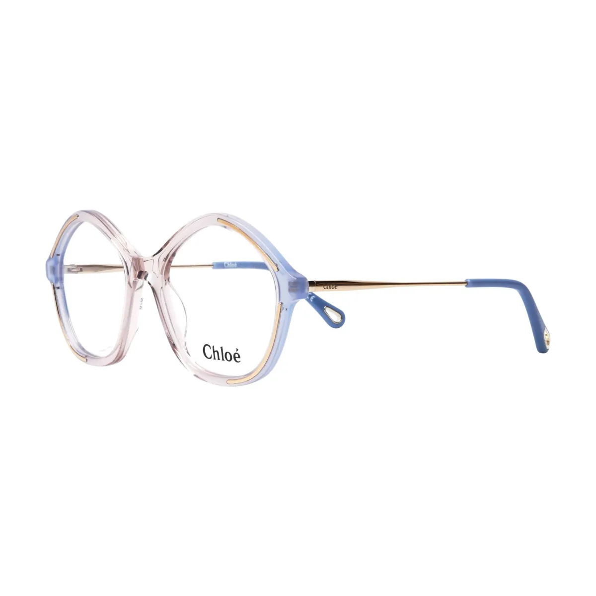 Óculos de Grau Chloé CH0062O-003 52 Acetato Azul Transparente