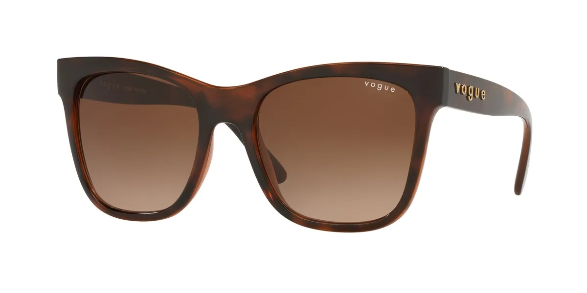 Óculos de Sol Vogue 0VO5428SL 23861355 Acetato Marrom Mesclado com lentes na cor Marrom